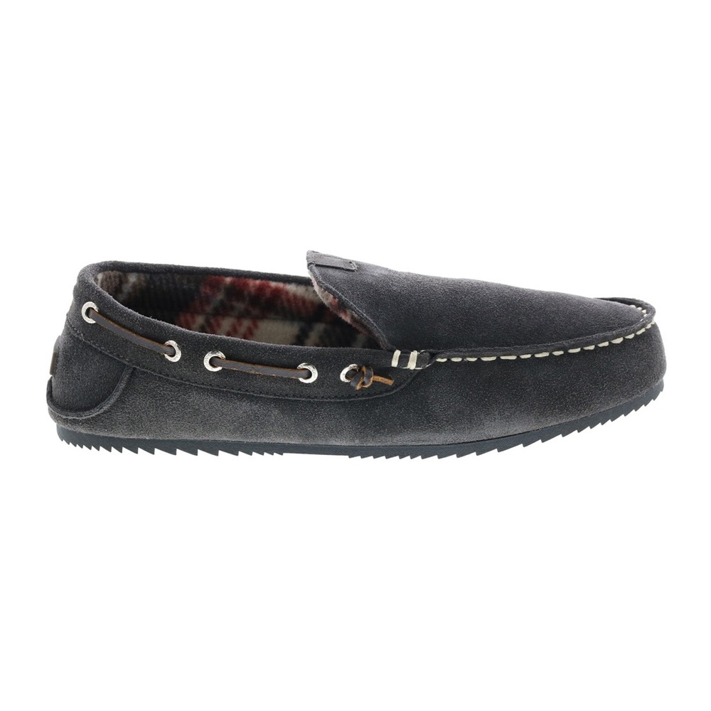 NEW!! Men’s Clarks Kalel Rory Grey Suede Slipper Size 14M